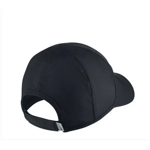 Nike Featherlight Dri-FIT Adjustable Performance Hat Cap Black 679421-010 - Picture 2 of 7